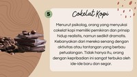 Siapa nih detikers yang suka cokelat kopi? Ternyata begini lho kepribadiannya.