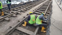 Kali ini temuan trem terbentang di sekitar kawasan Harmoni hingga Mangga Besar.