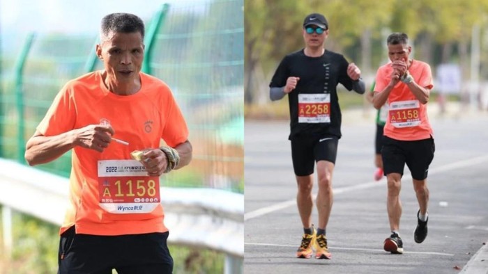 Viral Pria Ikut Lari Marathon Sambil Merokok Berujung Kontroversi