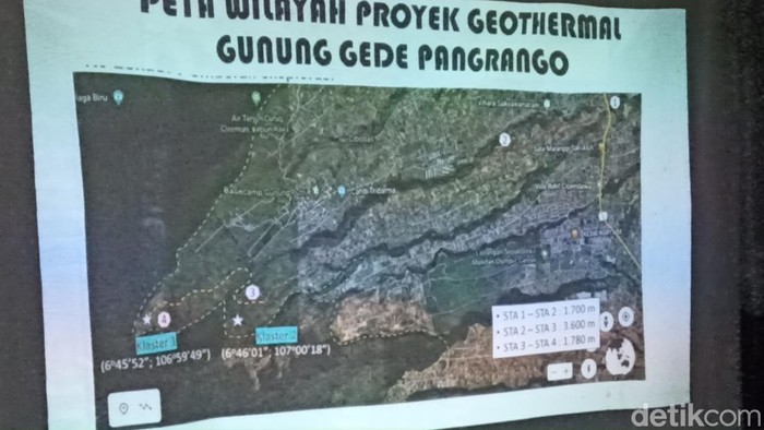 Warga kaki gunung gede tolak proyek pemanfaatan geothermal untuk pembangkit listrik.