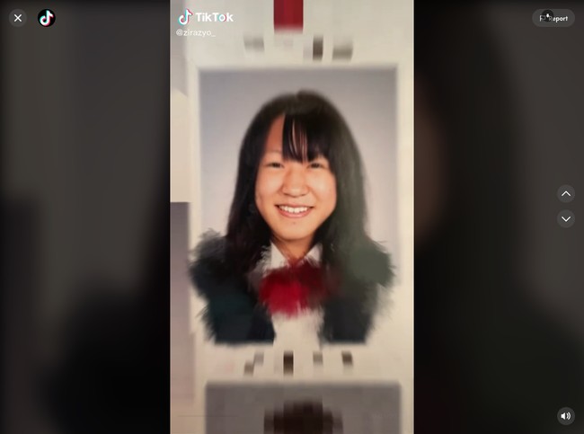 Adalah Zirazyo_, influencer yang sering membagikan konten tentang fashion dan makeup. Beberapa waktu lalu, ia membuat video yang menunjukkan transformasi penampilan sebelum dan sesudah operasi plastik.Foto: TikTok/Twitter Zirazyo