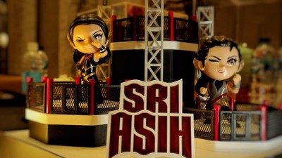 Buatan Lokal, Ini Action Figure Sri Asih & Gundala