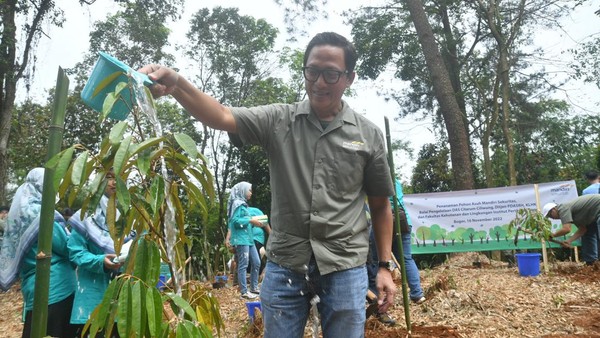 Aksi Tanam Pohon Lestarikan Lingkungan Hidup