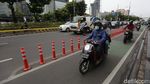 Perhatian, Anggaran Jalur Sepeda DKI Dihapus Tahun Depan