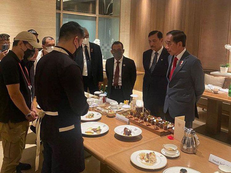 Momen Chef Arnold Jadi Koki Gala Dinner KTT G20 Bali