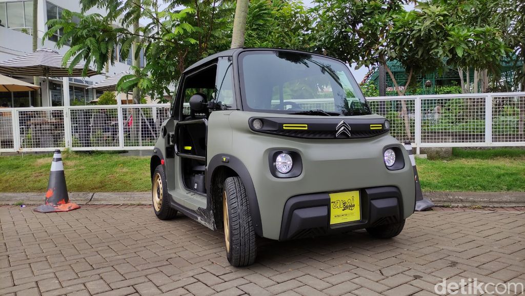 Citroen Ami Buggy nongol di Indonesia.