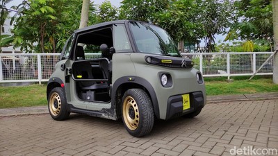 Potret Citroen Ami Buggy, Mobil Listrik Mungil yang Cuma Ada 1 di Indonesia!