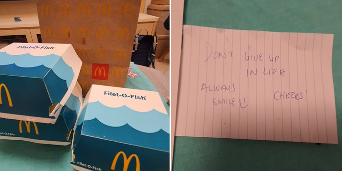 Dibayar McD oleh Orang Asing, Pelanggan Ini Juga Dapat Pesan Haru