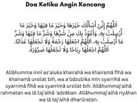 Bacaan Doa Ketika Angin Kencang Agar Selalu Dilindungi Allah SWT