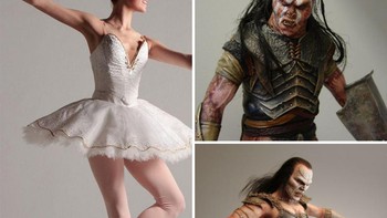 Penari Balet dan Orc disatukan. Foto: Ai molodca