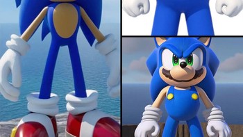 Sonic dan Mario disatukan. Foto: Ai molodca