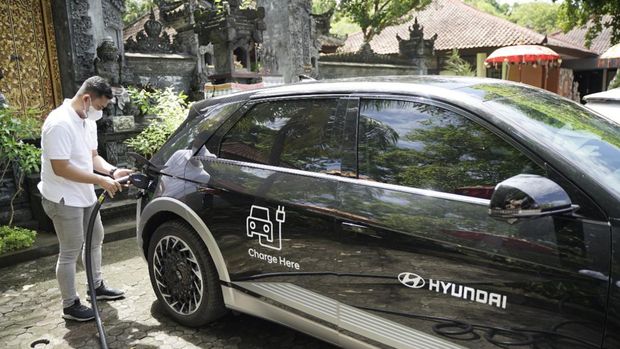 Hyundai Ioniq 5 Jadi 'Powerbank' di KTT G20 Bali