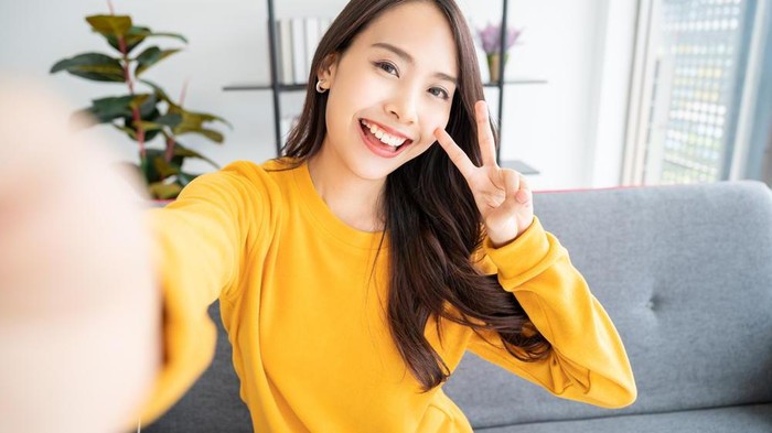 Ilustrasi foto selfie