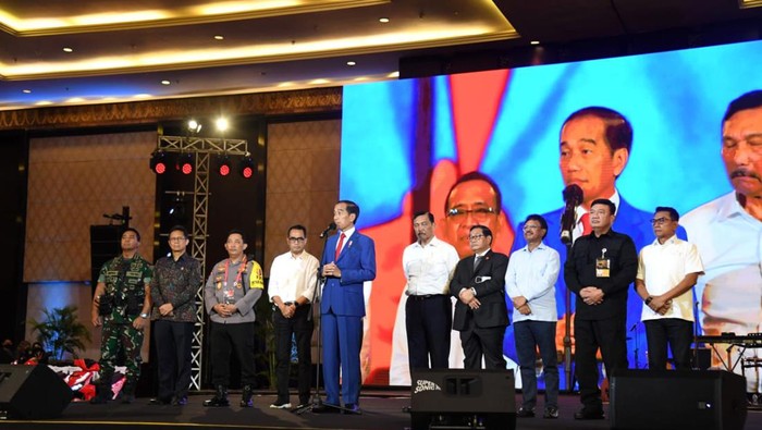Jokowi di Bali (Lukas-Biro Pers Sekretariat Presiden)