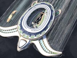 Megahnya Pangeos, Kapal Pesiar Raksasa Arab Saudi Berbentuk Kura-kura