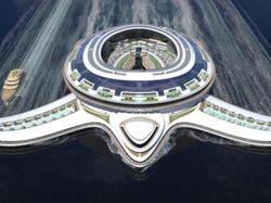 Megahnya Pangeos, Kapal Pesiar Raksasa Arab Saudi Berbentuk Kura-kura