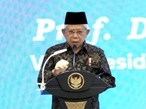 Maruf Amin Tanggapi soal Pemisahan Pajak dari Kemenkeu