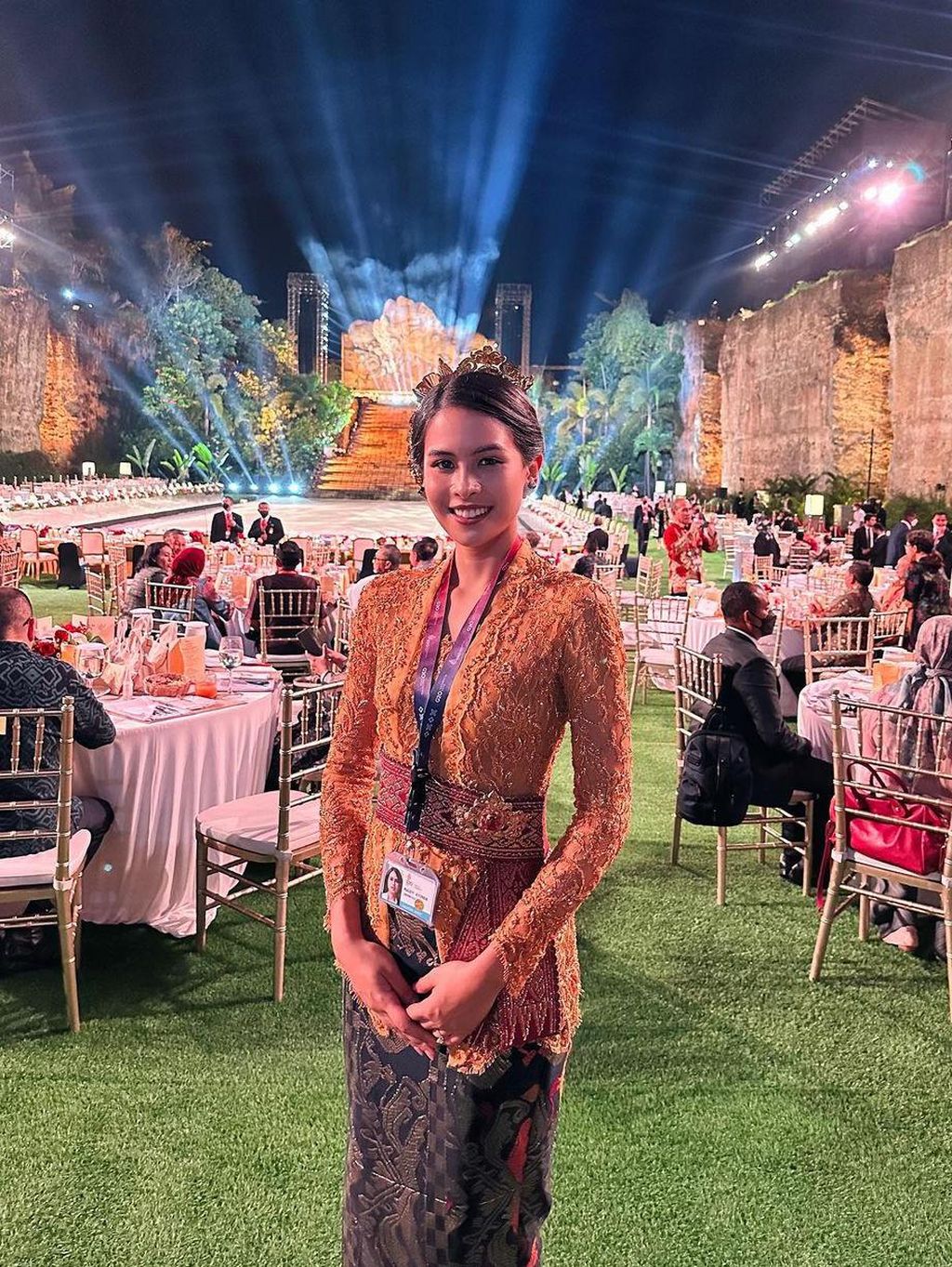 Maudy Ayunda Memukau Berkebaya Di G20 Maudy Ayunda Memukau Berkebaya Di G20