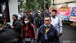 Mencari Keadilan, Keluarga Korban Tragedi Kanjuruhan Tiba di Komnas HAM
