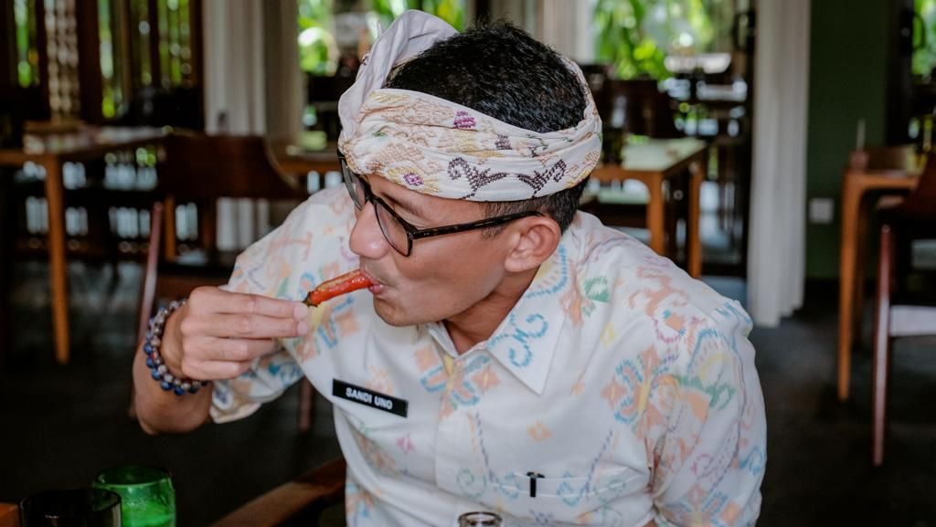Gandeng Chef Asal RI di Inggris, Menparekraf Ingin Menu Nusantara Mendunia