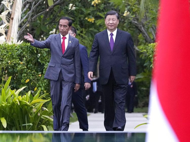 Momen Pertemuan Bilateral Jokowi dan Xi Jinping di Bali