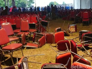 Aksi Lempar Kursi Muspimnas PMII Tulungagung Terjadi Saat Wamenag Sambutan