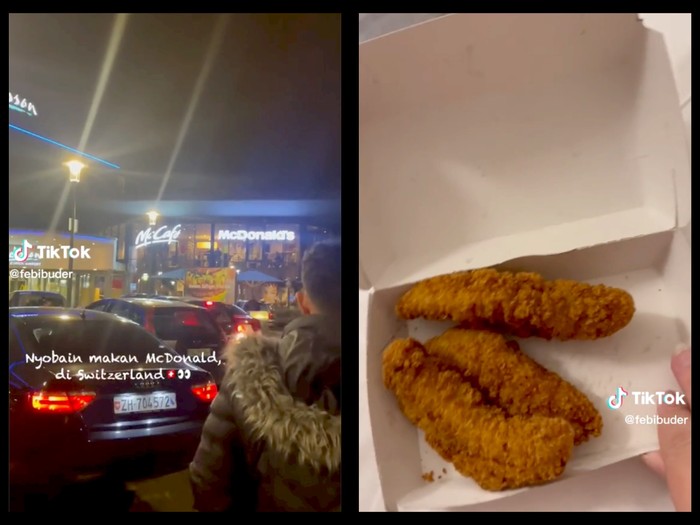 Netizen Indonesia Beli Menu McDonalds di Swiss, Kaget Harganya Segini!