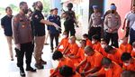 Polres Rokan Hulu Gulung 34 Tersangka Narkotika