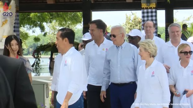 Putu Ayu Saraswati Pemandu Tur KTT G20 (Dok Youtube Sekretariat Presiden)