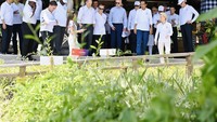 Para pemimpin negara KTT G20 sempat melakukan tur di Tahura Ngurah Rai Mangrove, Bali. Puteri Indonesia Lingkungan 2020, Putu Ayu Saraswati menceritakan pengalamannya saat memandu para pemimpin dunia di kawasan mangrove itu. (Lailly Rachev - Biro Pers Sekretariat Presiden)