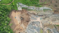 Bendungan Pamukkulu nantinya akan memiliki kapasitas daya tampung efektif sebesar 77,62 juta juta/m3. Foto: Dok. DAHANA