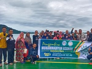 Antusias, 150 Warga Muhammadiyah Asahan Berangkat ke Muktamar Solo