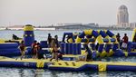 Suasana Pantai Doha yang Semakin Ramai Jelang Piala Dunia 2022