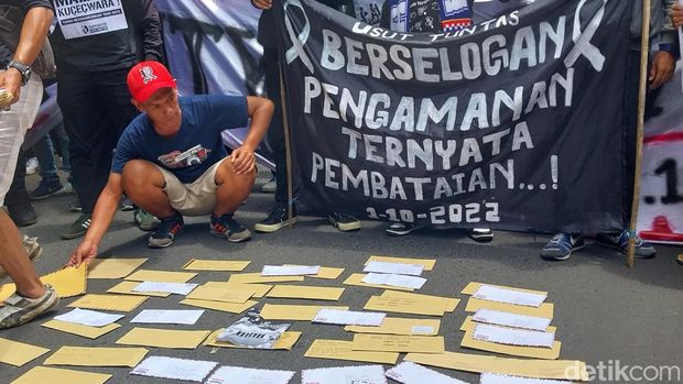 surat tragedi kanjuruhan untuk jokowi