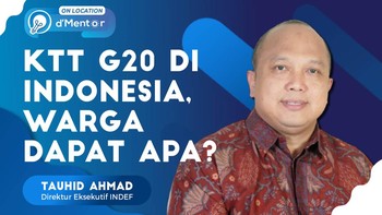 dMentor: KTT G20 di Indonesia, Warga dapat Apa?