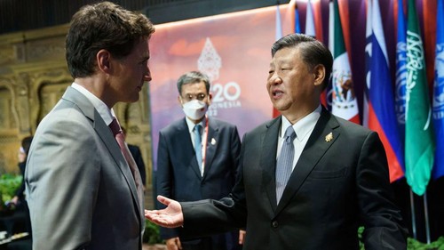Xi Jinping marahi Justin Trudeau, ada apa ini ribut-ribut? (Adam Scott/Prime Minister Office/Reuters via CNN)
