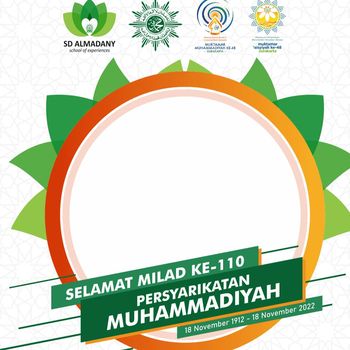 20 Twibbon Milad Muhammadiyah 2022 dan Cara Memakainya