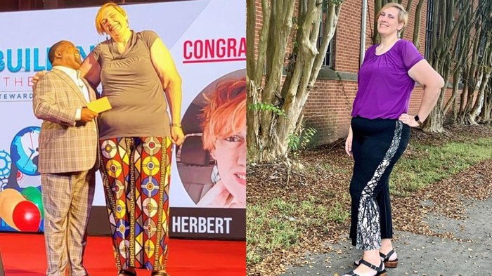 6 Foto Wanita Pemilik Kaki Terbesar di Dunia