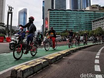 Pemprov Jamin Jalur Sepeda di Jakarta Tak Dibongkar, tapi Ada yang Dievaluasi