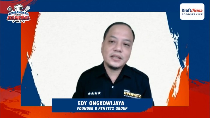 Founder dari D’Penyetz Group Edy Ongkowijaya