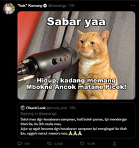 Kaesang Pangarep baru saja melontarkan beragam meme lucu ke netizen di Twitter. Hal ini sontak membuatnya mendapatkan beberapa follower baru.