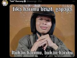 Kocaknya Meme dari Kaesang, Balas Cuitan Netizen di Twitter