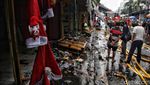 Kondisi Terkini di Pasar Asemka, Api Berhasil Dipadamkan