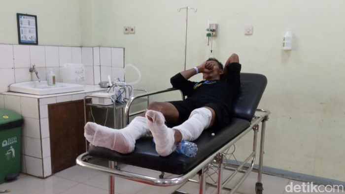 Korban kebakaran di Ciamis.