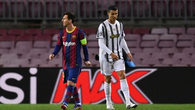 8 Pemain Tersubur Fase Gugur Liga Champions: CR7 Teratas, Messi Kedua