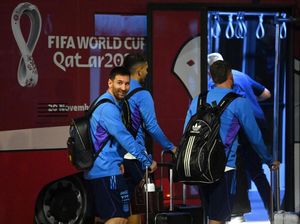Messi Absen Latihan-Dirumorkan Cedera Jelang Kick-off Piala Dunia 2022