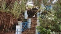Lokasi pembunuhan seorang wanita yakni RN (25) warga Purworejo yang dilakukan ERW (24) dan AA (37), keduanya warga Sukoharjo, Jawa Tengah berada di gardu pandang Pantai Kukup. Foto: Pradito Rida Pertana/detikJateng