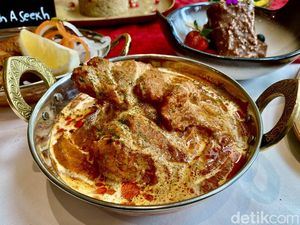 Restoran dengan Konsep Baru Ini Punya Butter Chicken Lezat Khas India Utara