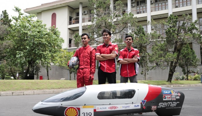 Mobil listrik terhemat se-Asia di Shell Eco-Marathon 2022 buatan mahasiswa UGM