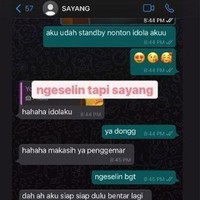 Sebelum bercerai dengan Sule, begini nama kontak Sule di ponsel Nathalie. Ia memberikan sebutan SAYANG untuk menandai nomor Sule saat masih menjadi suaminya. Foto: Instagram